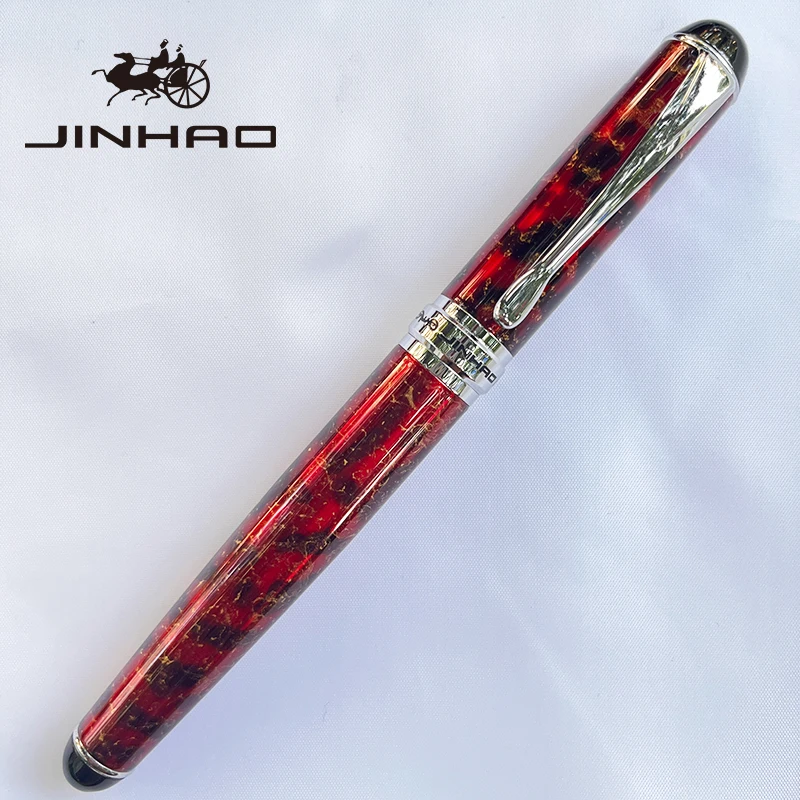 1 قطعة 750 مجموعة مكتب فاخرة هدية فضية تقليم المعادن الأعمال الأسطوانة الكتابة القلم