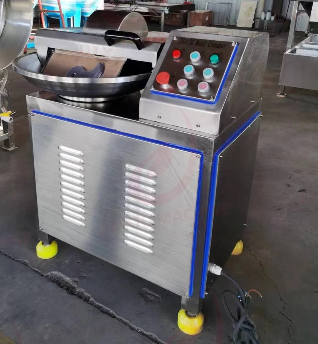 JUYOU 5L/20L/40L/80L/125L Bowl Chopper Cutter/ Vegetable Meat Vacuum Chopper Mixer