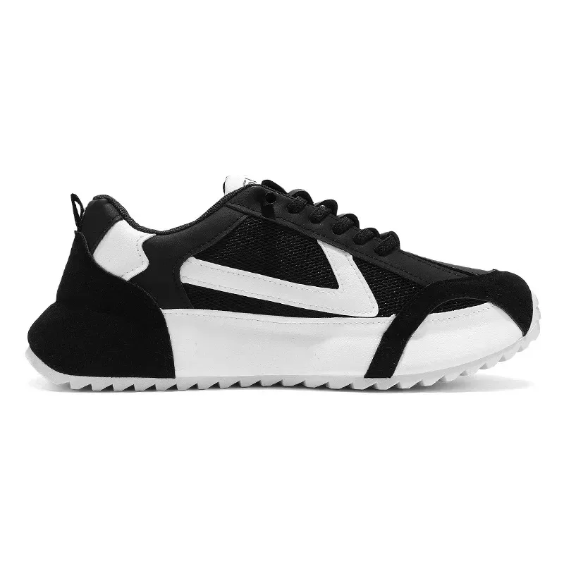 

Мужская повседневная спортивная обувь на весну и осень | Дышащие легкие удобные модные кроссовки с цветными блоками