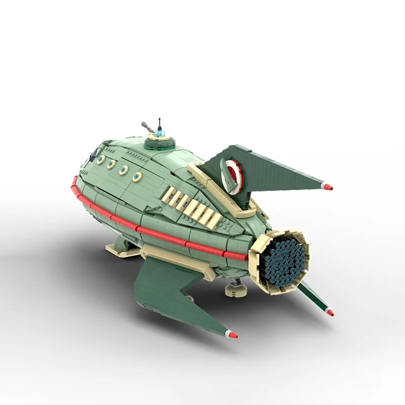 3777 pezzi MOC Planet Express modello blocchi di costruzione architettura regali di Natale fai da te idea creativa giocattolo educativo mattoni per bambini