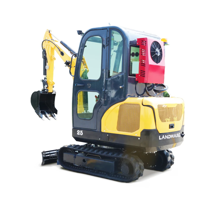 High Quality 2500kg Mini Excavator Manufacturer China Made Multifunctional Mini Digger Low Price 2.5Ton Small Digger Customized