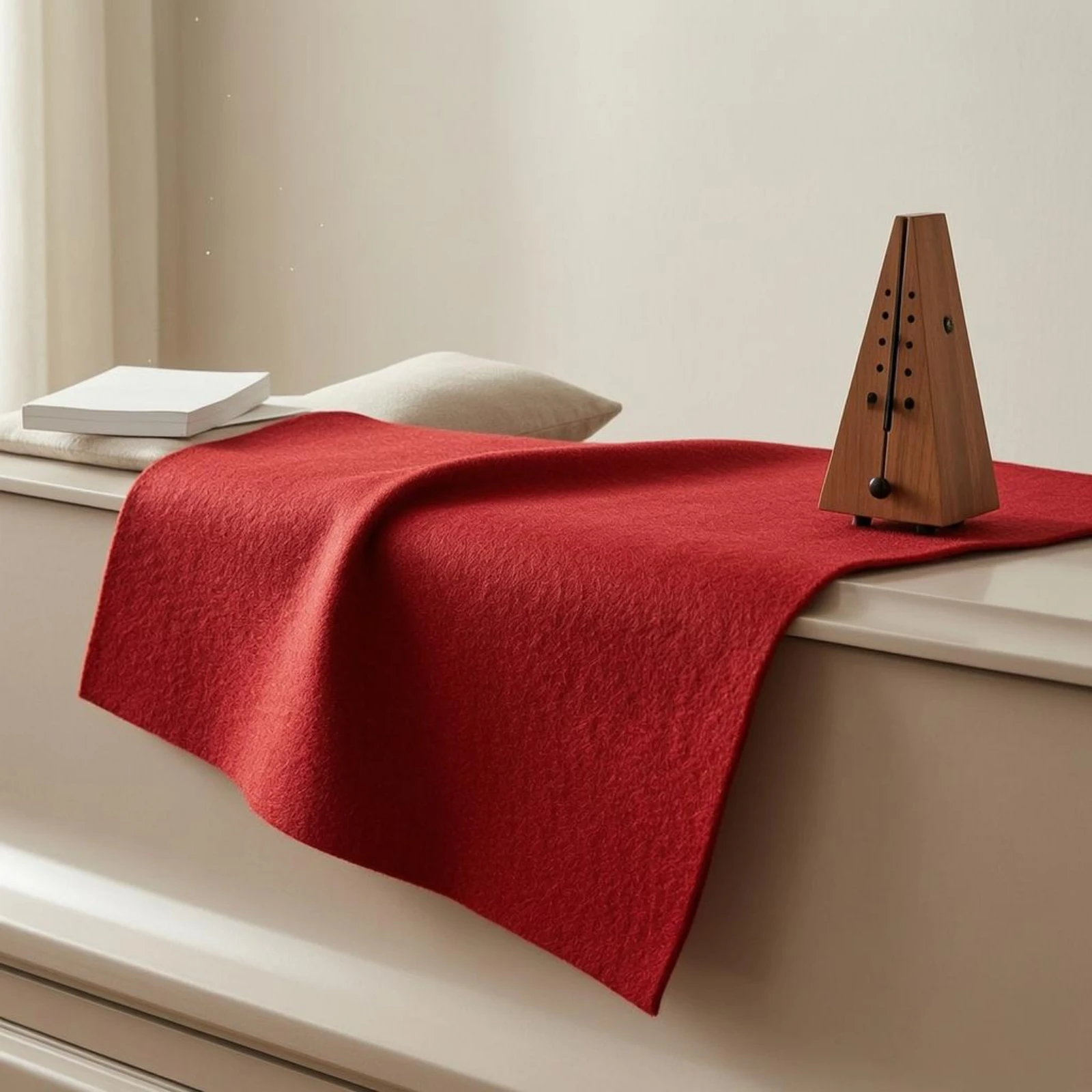 Upright Piano Top Cap Felt Thin Musical Instrument Accessory