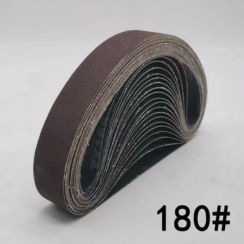 20 Stück Schleifbänder 533*30mm 40-1500 Körnung Aluminiumoxid Schleifband Dremel Zubehör zum Polieren und Schleifen – Detail 7