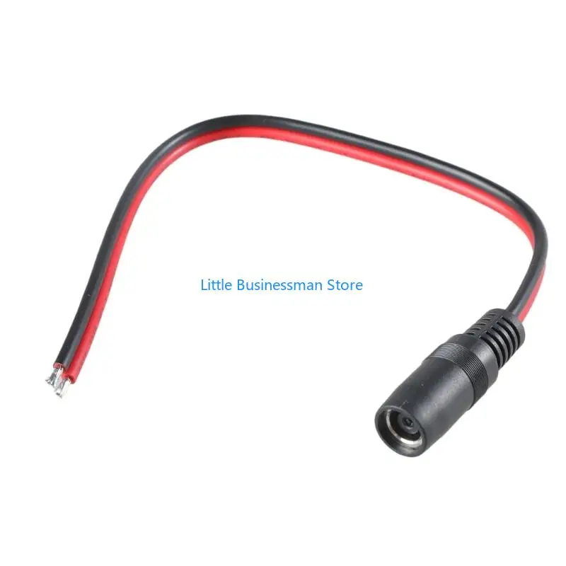 30cm Long 14AWG DC8.0x2.0mm Male/Female Plug to Bare Wire Power Adapter Cable Cord for Energy Storage Power Sources M76A