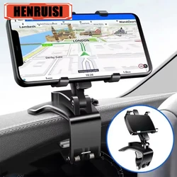 Universal Car Phone Holder Dashboard Car Clip Stand Mount GPS Display Bracket Car Mobile Phone Support For iPhone Samsung Xiaomi