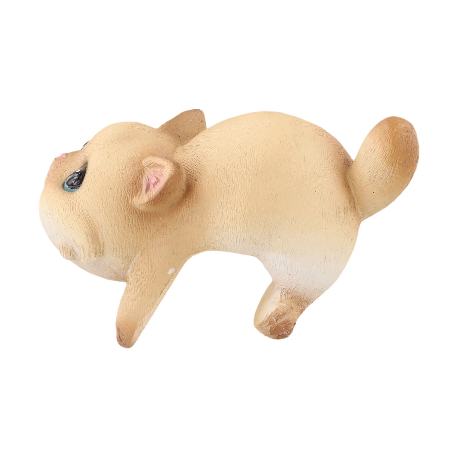 Weatherproof Resin Cat Figurines for Hanging on Flower Pot Edges Outdoor Garden Statues for Patio Yard Decoration