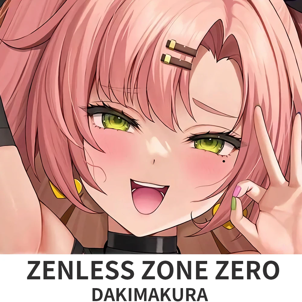 Zenless Zone Zero Nicole Demara Dakimakura Anime Cartoon Figure Printed Pillowcase For Living Room Bedroom