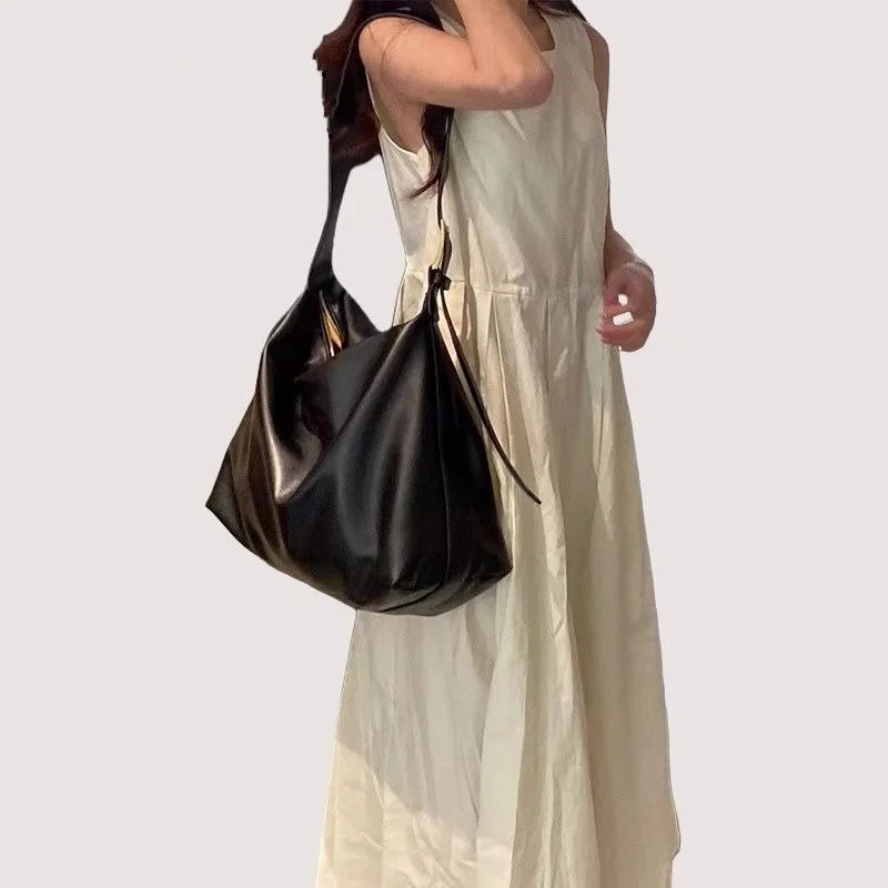 

High-end Red Bridal Tote Bag Women's New Large-capacity Shoulder Crossbody Bag Is Exquisite Versatile Simple and Casual Fashion