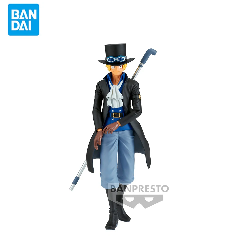 Original Genuine Banpresto One Piece 17cm Sabo Anime Action Figures PVC Model Decoration Collection Toy Gift For Boyfriend