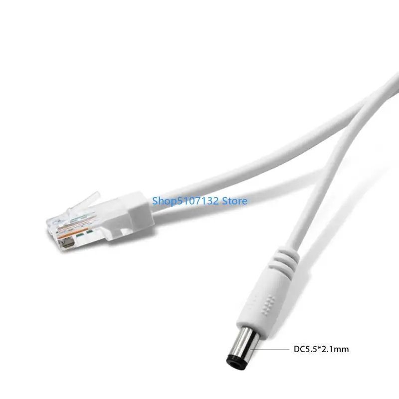محول 87HD Poe Splitter ، 48 فولت إلى 12 فولت ، IEEE 802.3AF متوافق 10/100 ميجابت في الثانية حتى 100 متر لكاميرا المراقبة