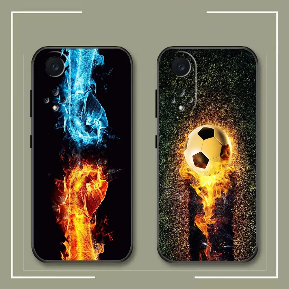 Sports Football Soccer Phone Funda Coque Case For Huawei NOVA Y90 Y70 Y61 10 9 9 Plus 8 8I 7 7I 6 SE 5 5I 4 3 3I 2 2S Case Shell