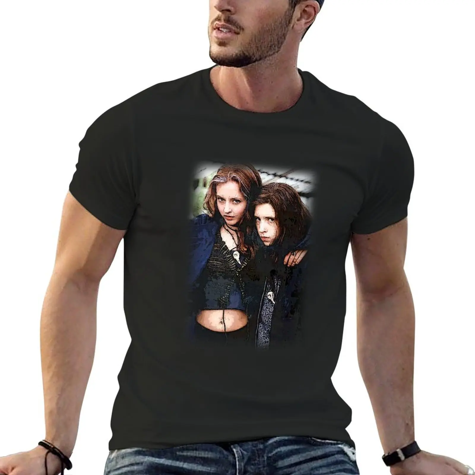 Ginger Snaps T-Shirt hippie clothes blacks man t shirt boys whites oversized t shirts for men