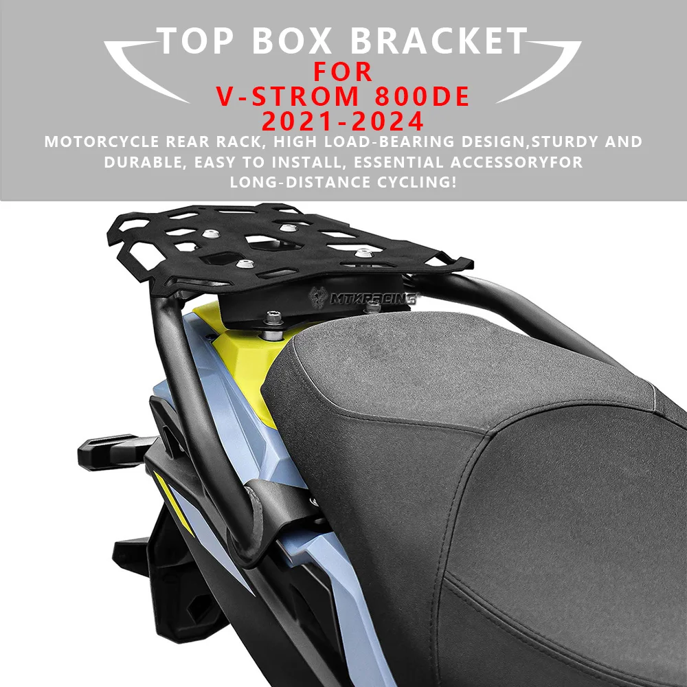 

For SUZUKI V-STROM 800DE 2021-2024 Motorcycle Rear Luggage Rack Frame Cover Luggage Carrier Holder Shelf Bracket Accessories