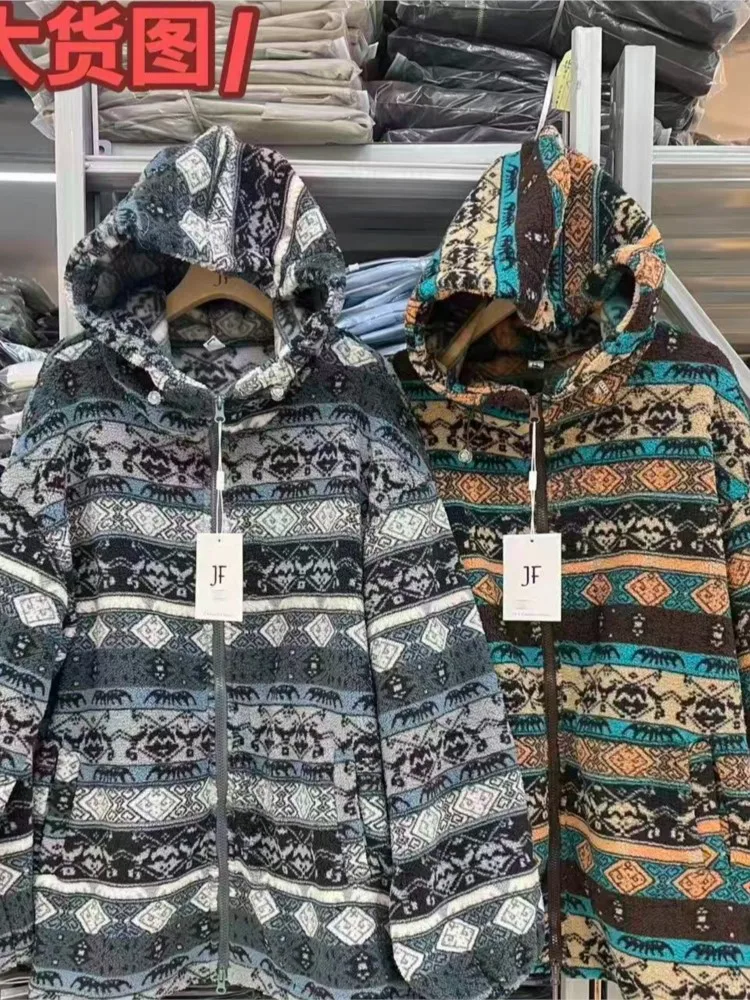 Autumn Winter Knitted Cardigan Hooded Coat Women Korean Loose Lazy Oaf Ladies Tops Coats Jackets Casaco Feminino