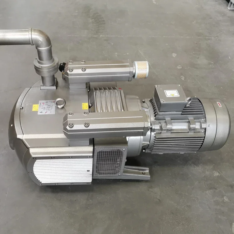 -80kpa Dry Rotary Vane Pumps 250m3/h Airflow Vacuum Pump For 1325 CNC Router