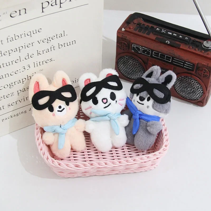 10cm Pilot Puppe Spielzeug Schlüssel bund Pilot5 fm Peripherie Leegnow Hyunjin Schlüssel bund Kawaii Kuscheltiere plus Spielzeug Rucksack Charme Geschenke