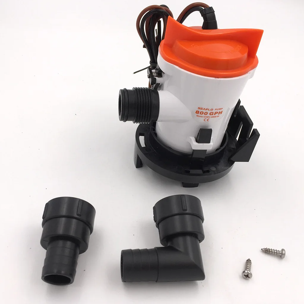 03 Series 12V600GPH detects water and starts the water pump for marine yachts durable waterproof bilge pump
