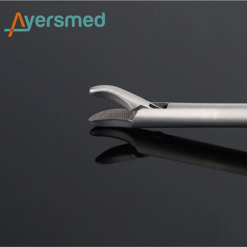 Medical User Laparoscopic Needle Holder J&J Type, Laparoscopic Needle Forceps 5x330mm