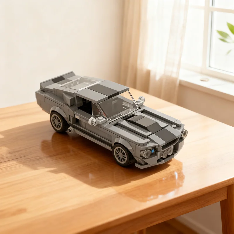 

382pcs MOC Eleanor Forded Mustangesd Shelby GT500 City Champions Model Building Blocks DIY Creative Gift Display Decor Premium