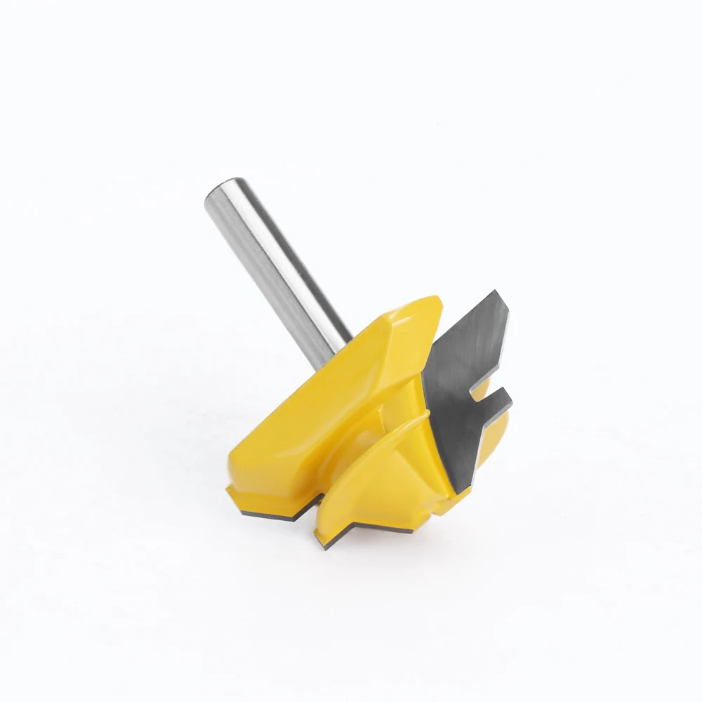 Imagem -05 - Grau Bloqueio Miter Router Bit Estoque Tenon Cutter Ferramentas para Trabalhar Madeira Bit de Madeira 1pc 1pc Mc03135 Lavie45