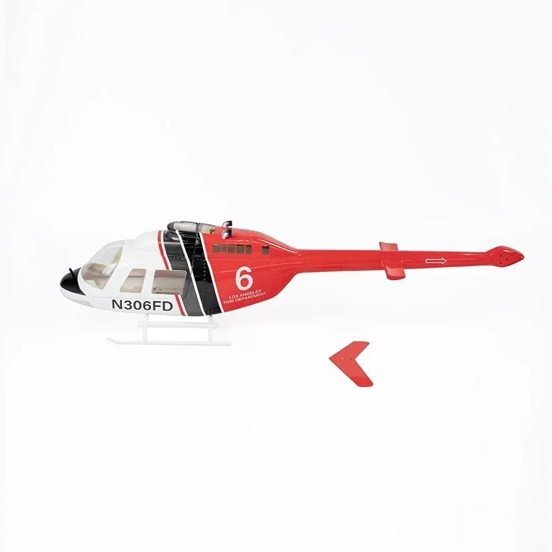 FLY WING Bell 206 Carrozzeria UH-1 Huey RC Elicottero Bell206 Tettuccio Pezzi di ricambio Accessori