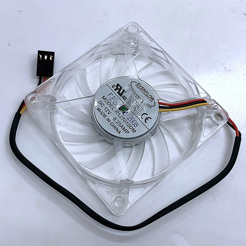 

R127010DM 70 мм 12 В ультратонкая лампа для уничтожения комаров компьютерная лампа тихий бесшумный FG вентилятор