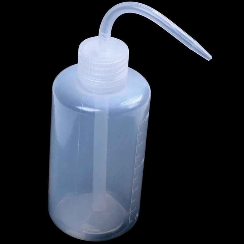 4 Pack Plant Flower Succulent Watering Bottle Plastic Bend Mouth Watering Cans Squeeze Bottle--250ML And 500ML