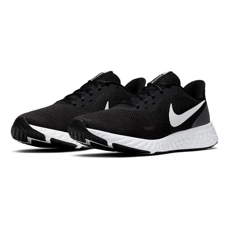 Nike-Tênis Nike Revolution 5, sapatos preto e branco, BQ3204-002