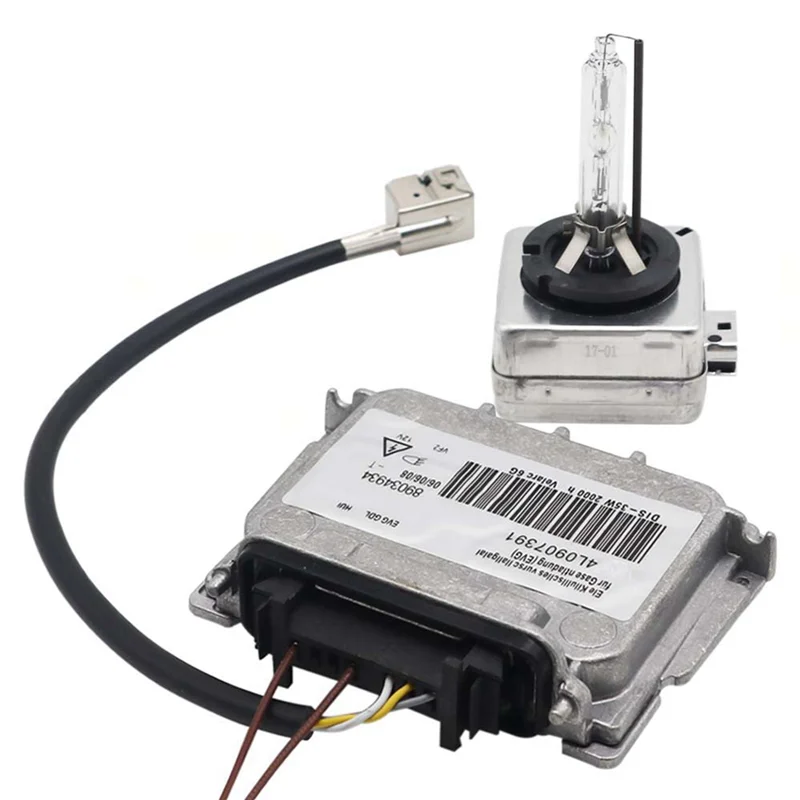

2X Xenon HID Headlight Ballast With Igniter And Bulb For BMW V/W GMC Volvo Acadia Jeep Grand Cherokee Commander