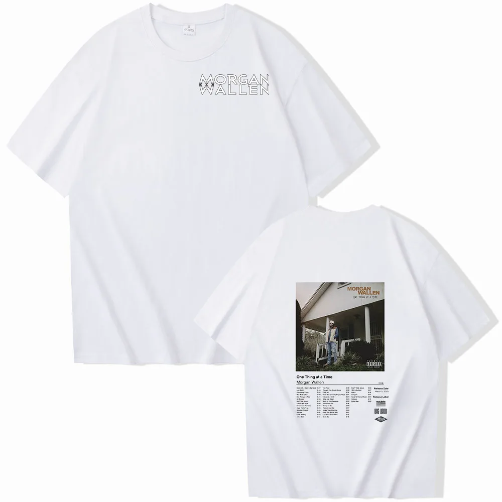 Morgan Wallen Dangerous The Double Album  Short Sleeve T-shirt Harajuku O-neck Summer Casual Shirt