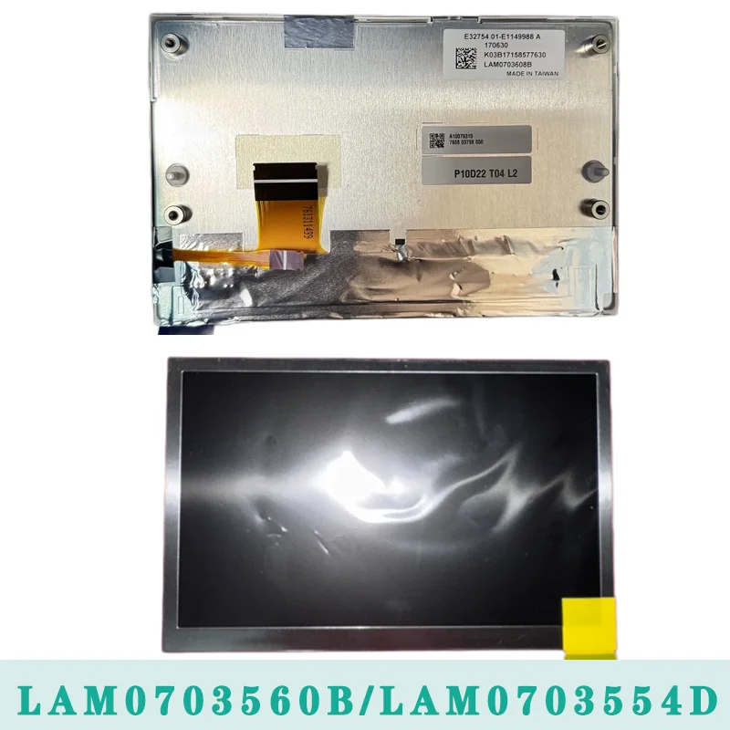 LAM0703608B LAM0703554D GCX156AKM-E Original 7 Inch Car LCD Display Screen For C-itroen C3-XR C4 C4L C5 Central Navigatio