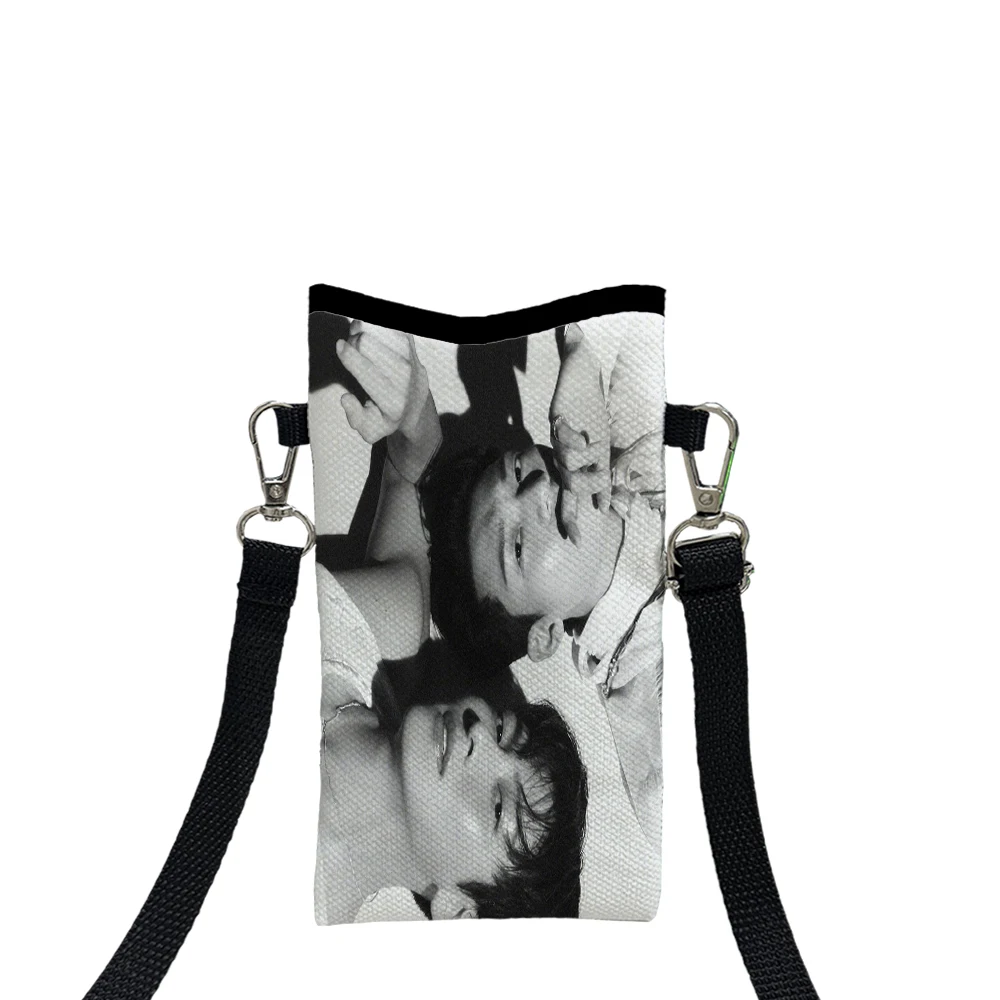 

Ji Chang Wook Phone Bag Adjustable and Detachable Strap Designed for Women Crossbody Convertible ShoulderBag3.3
