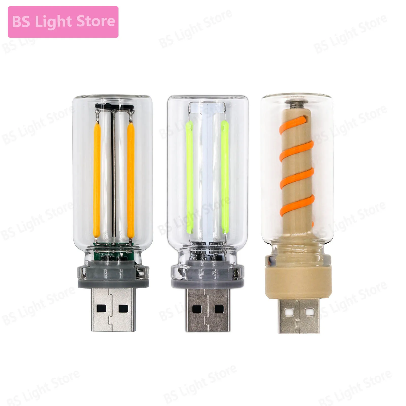 

LED Bulb 5V smart IC Retro Edison Dimming Light Bulb Light Source USB Mobile Power Interface Light Night Light Power Bank Laptop