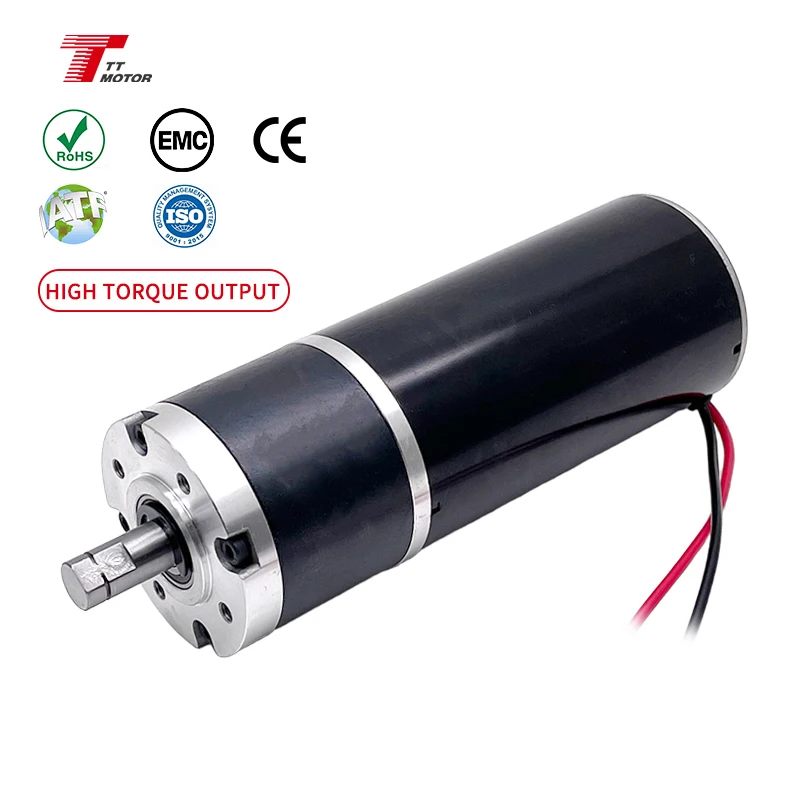 Заводская цена 2025 60 мм 200 кг 20 Нм Планетарный мотор-редуктор с высоким крутящим моментом и низкими оборотами 138 Вт Индивидуальный двигатель с высоким крутящим моментом 24 В постоянного тока