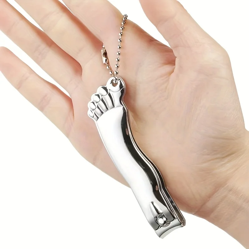 Nail Clipper Set with Portable Keychain Foldable Manicure Tool for Home Use Cute Mini Shaped Nail Clippers Ideal Gift