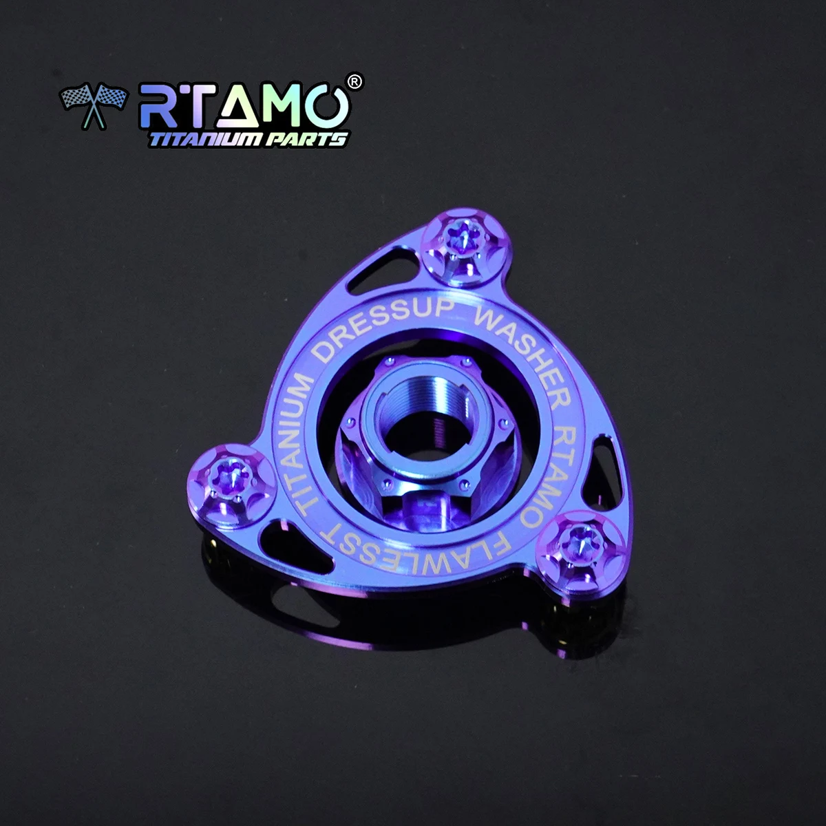 RTAMO Titanium Alloy Bolts Rear Axle Nut Set for Yamaha NMAX/NVX/Cygnus Gryphus/Force 2.0 Rear Shaft