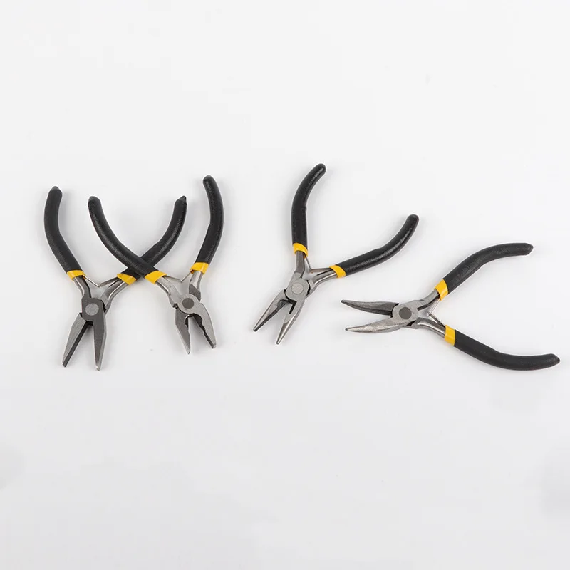 Feronnickel-Kohlenstoffstahl Rundzangen mit Hartmetallspitze für Schmuckherstellung, DIY-Werkzeuge, geeignet für Handarbeit und Perlenarbeiten – Detail 11