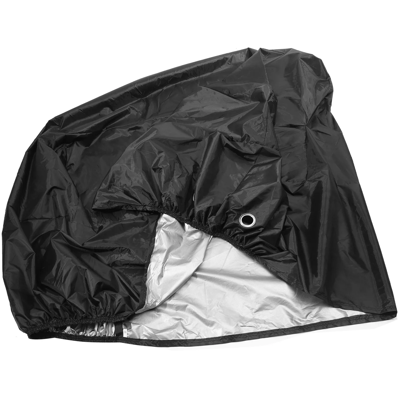 

Motorcycle Waterproof Cover Mobility Scooter Rain for Riding Bike Protective Black Covers