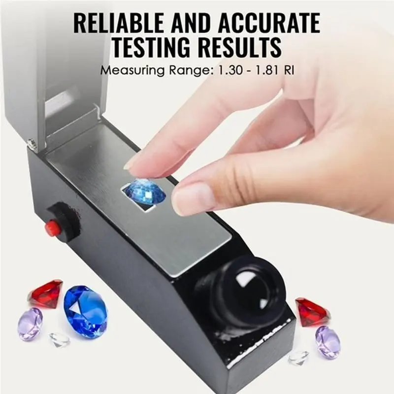 ABKW-Gemstone Refractometer With LED Light Source, A Gem Tester