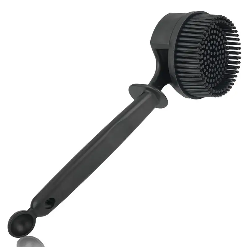 MLGB-Espresso Machine 58MM Cleaning Brush,Silicone Brush For Coffee Machine Group Head, 360°