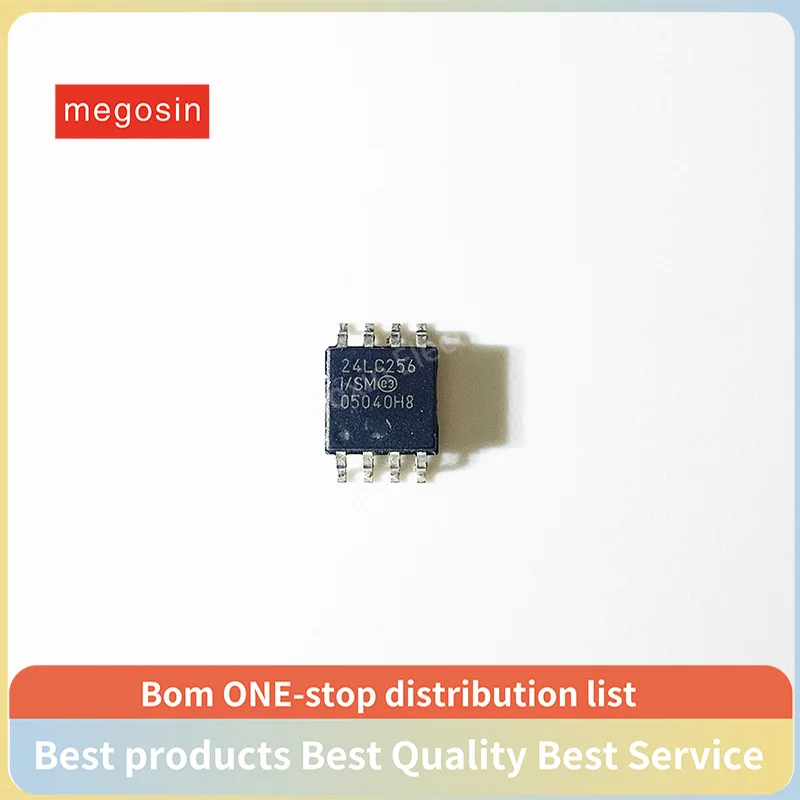 5pcs/lot 24LC256-I/SM 24LC256 SOP-8  256KB Memory IC chips in stock