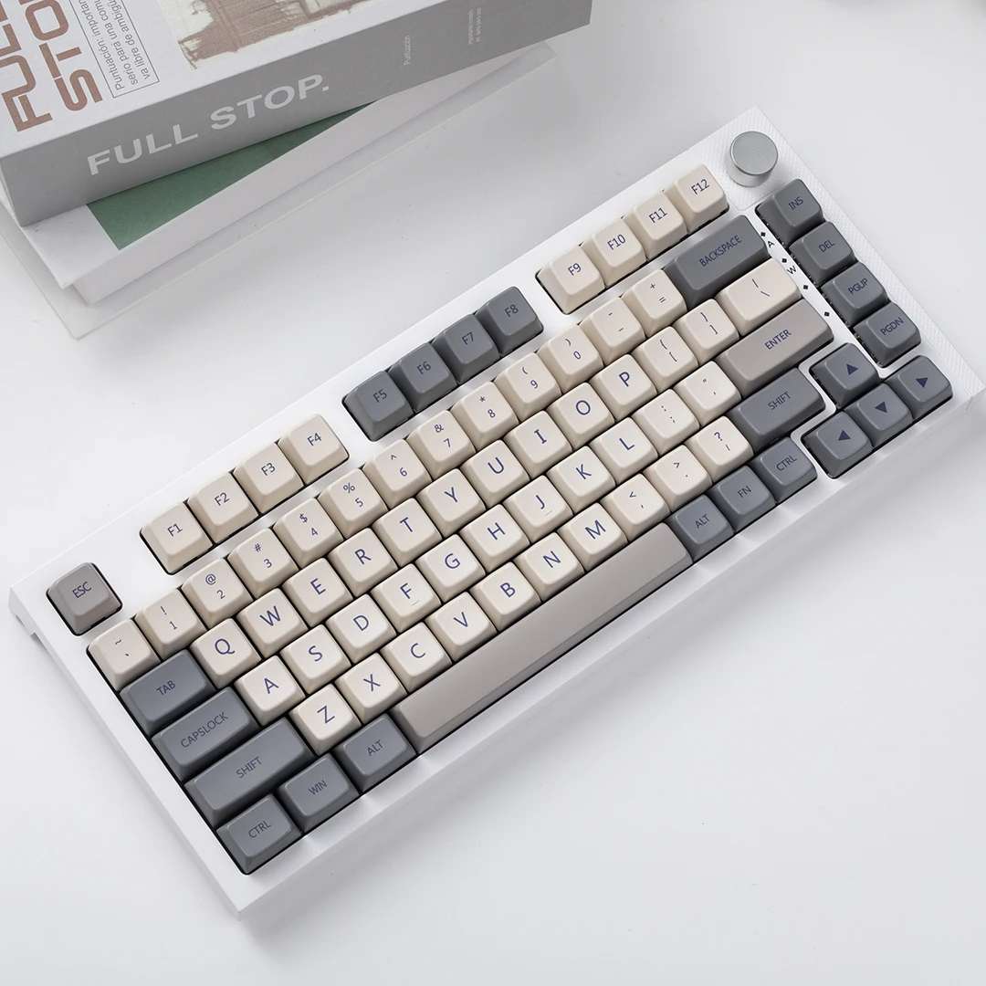 MDA Inspiração Keycap, Material PBT, Processo de Sublimação Térmica, Adequado para 108, 104, 100, 98, 87, 84, 75, 68 Chaves