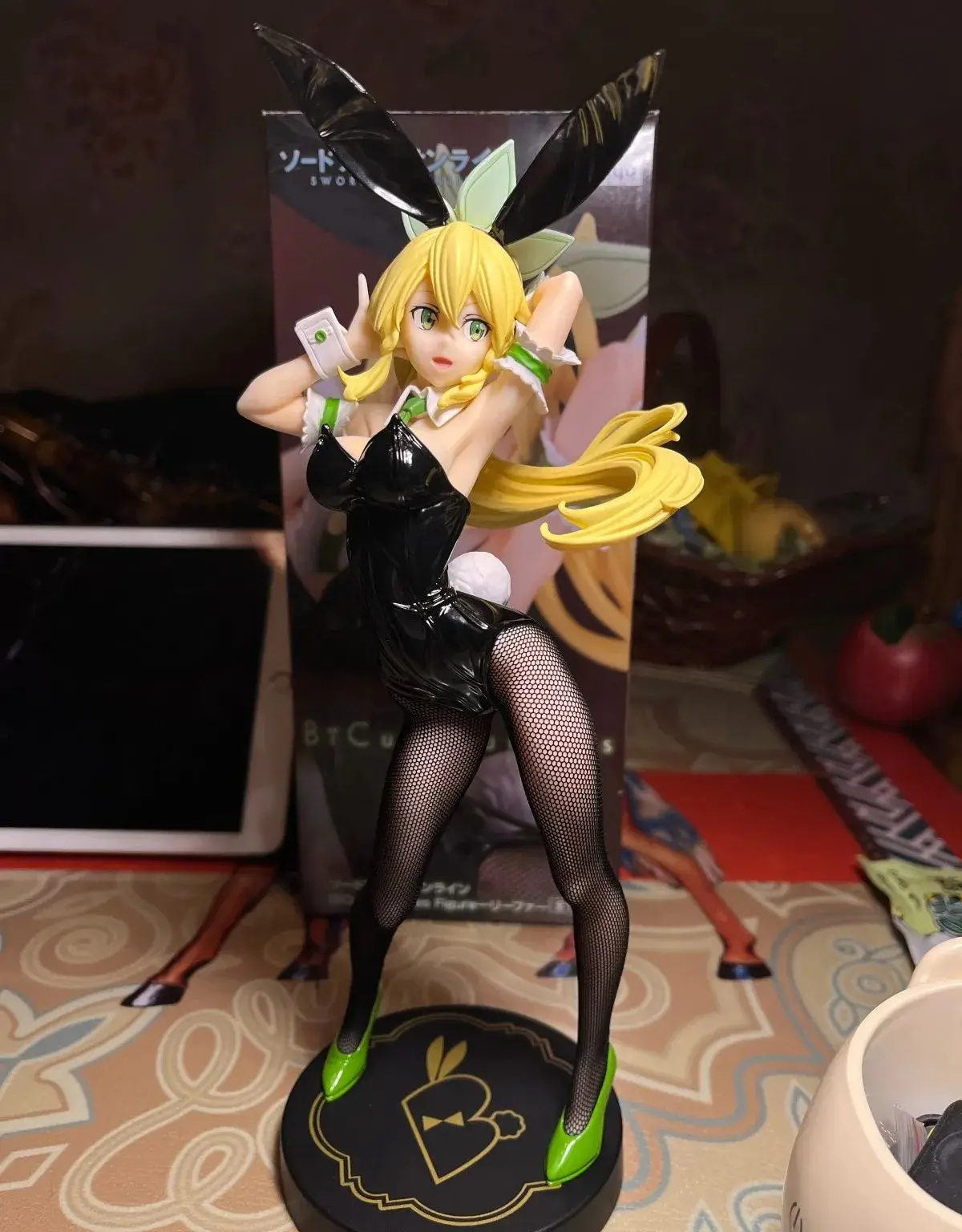 

【Оригинал】FuRyu BiCute Bunnies Фигурка Sword Art Online Коллекционная модель Киригая Сугуха