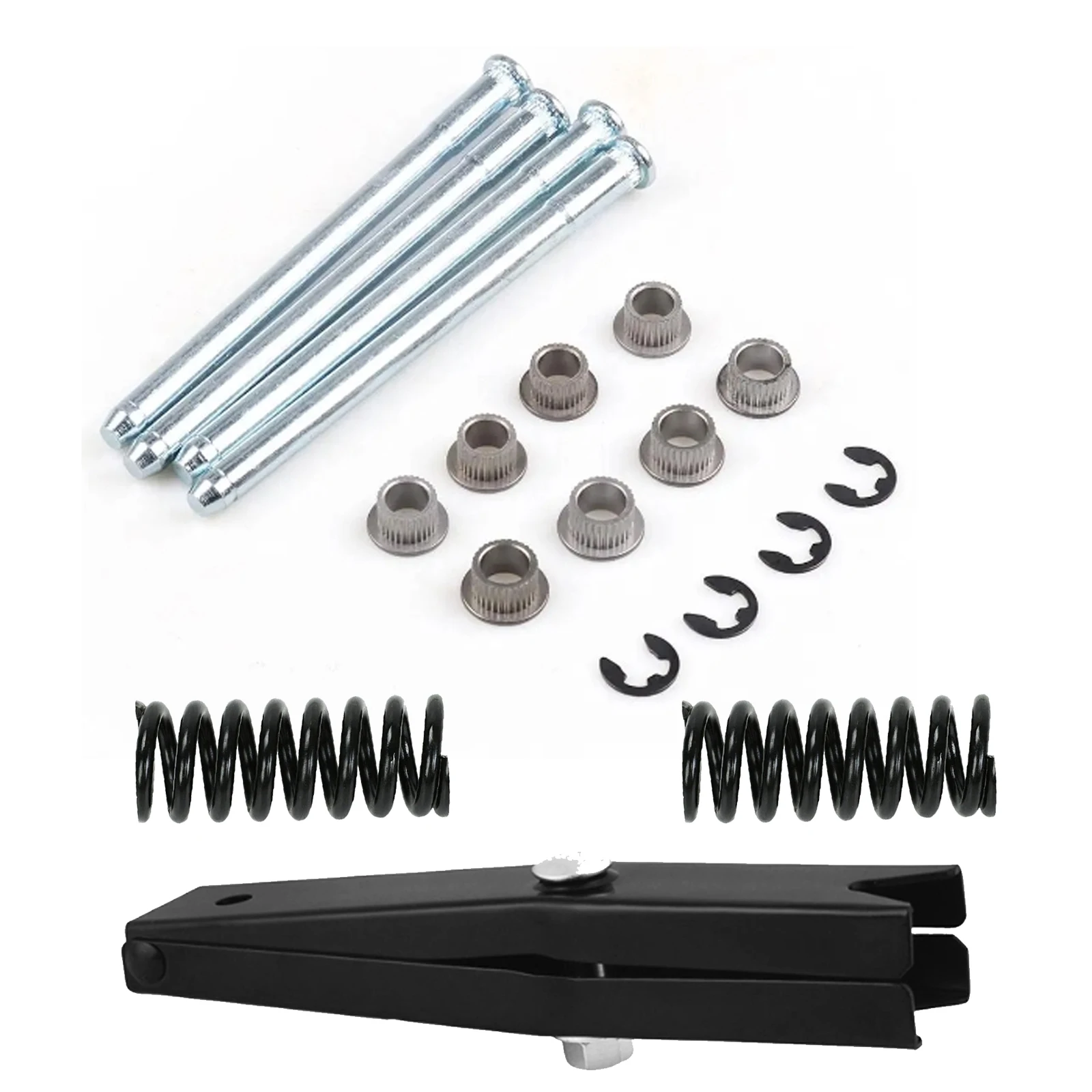 Kit de reparación de bisagras de puerta con herramientas de resorte y resortes, Compatible con Chevrolet Chevy GMC C1500, C2500, K1500, K2500,