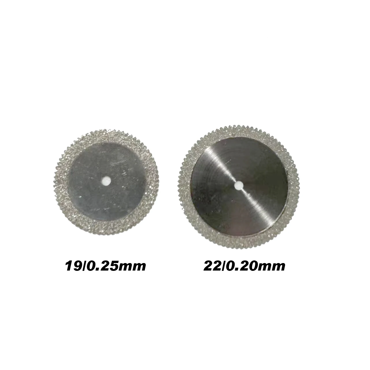 Dental Double Sided sawtooth Diamond Cutting Disc for separating polishing ceramic crown plaster or jade