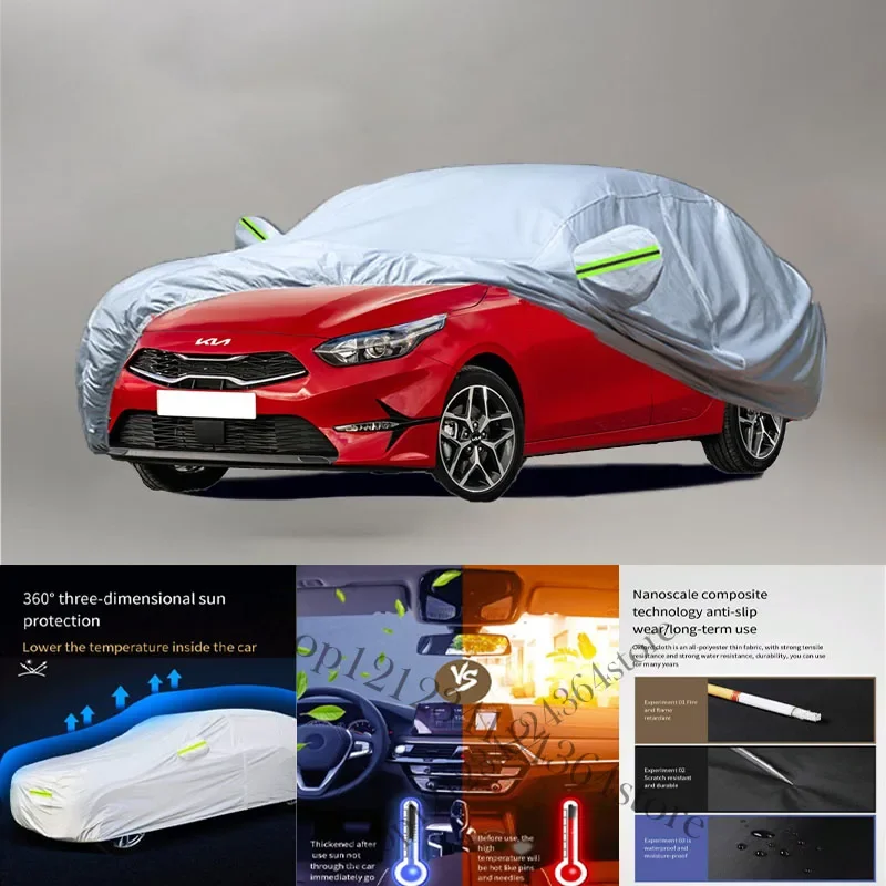 

For KIA Ceed Auto Anti snow Anti dust Anti-uv Anti peeling paint And Anti Rainwater 210t car cover Car cover protection