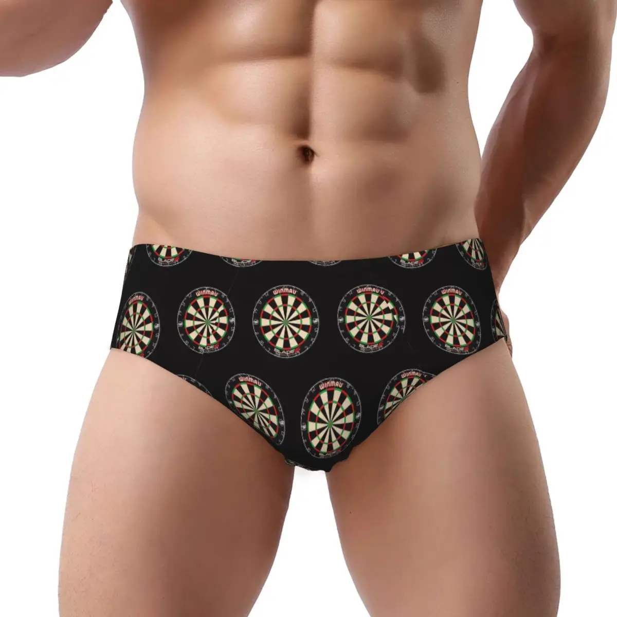 

Winmau Blade 5 Dartboard Men Triangle Panties Breathable Boxer Underpants Short Underwear for Homme Man Boyfriend Gifts