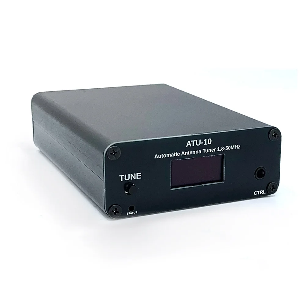 ATU10 QRP Antennetuner 1-15W Antenne Automatische tuner 1,8-50MHz 0,91 inch OLED-display