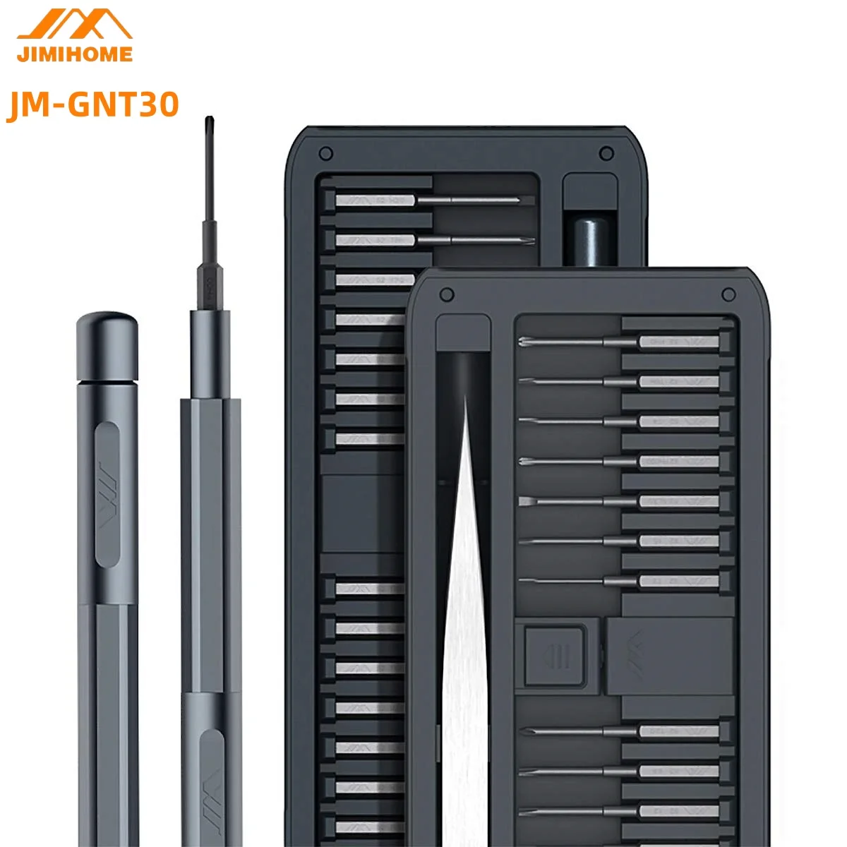 JIMIHOME GNT26/30 Screwdriver Set Disassembly Tools Precision Screwdriver Set with Tweezers Repairing Magnetic Kit