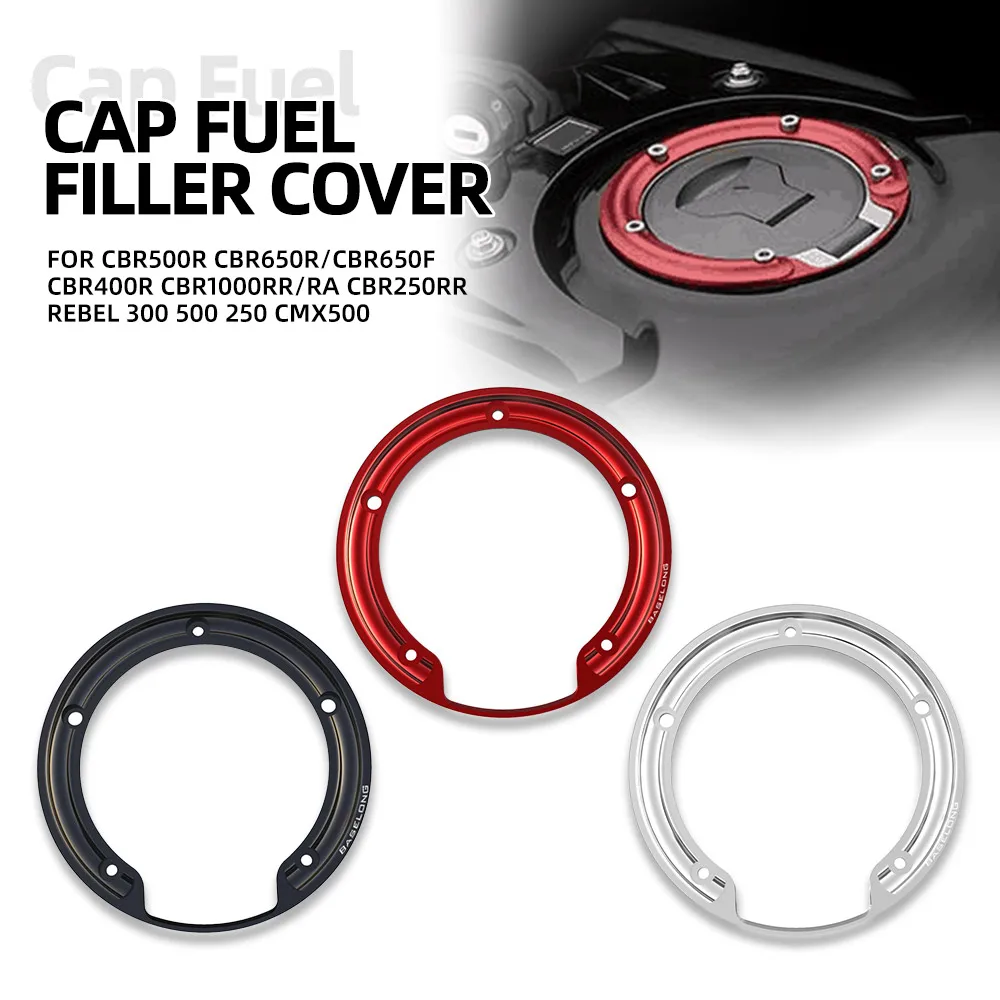 Front Fuel Tank Gas Lid Cover Guard For Honda For CBR500R CBR650R/CBR650F CBR400R CBR1000RR/RA CBR250RR Rebel 300 500 250 CMX500